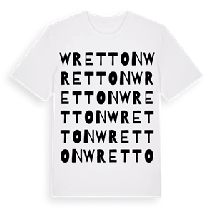 Wretton ordlek t-shirt – ekologisk bomull t-shirt från Pinshirt