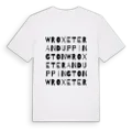 Wroxeter and Uppington ordlek t-shirt
