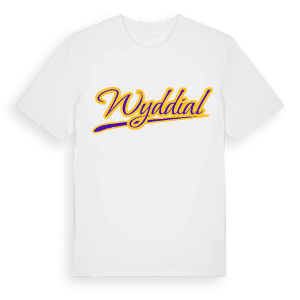 Wyddial baseball t-shirt – ekologisk bomull t-shirt från Pinshirt