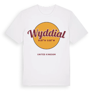 Wyddial cirkel t-shirt – ekologisk bomull t-shirt från Pinshirt