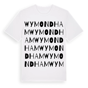 Wymondham ordlek t-shirt – ekologisk bomull t-shirt från Pinshirt