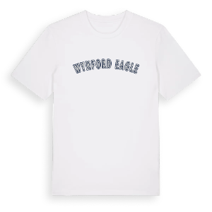 Wynford Eagle college t-shirt – ekologisk bomull t-shirt från Pinshirt