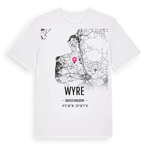 Wyre karta t-shirt – ekologisk bomull t-shirt från Pinshirt