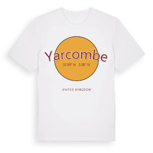Yarcombe cirkel t-shirt – ekologisk bomull t-shirt från Pinshirt