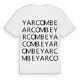 Yarcombe ordlek t-shirt
