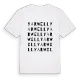 Yarwell ordlek t-shirt