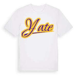 Yate baseball t-shirt – ekologisk bomull t-shirt från Pinshirt