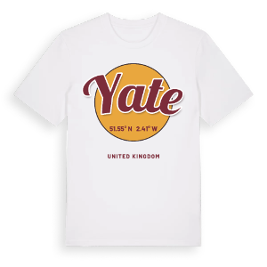 Yate cirkel t-shirt – ekologisk bomull t-shirt från Pinshirt