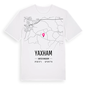 Yaxham karta t-shirt – ekologisk bomull t-shirt från Pinshirt