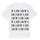 Yaxham ordlek t-shirt