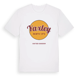 Yaxley cirkel t-shirt – ekologisk bomull t-shirt från Pinshirt