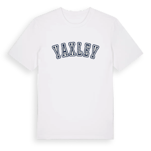 Yaxley college t-shirt – ekologisk bomull t-shirt från Pinshirt