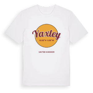 Yaxley cirkel t-shirt – ekologisk bomull t-shirt från Pinshirt