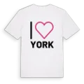 Jag älskar York t-shirt stort tryck