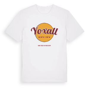 Yoxall cirkel t-shirt – ekologisk bomull t-shirt från Pinshirt