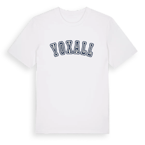 Yoxall college t-shirt – ekologisk bomull t-shirt från Pinshirt