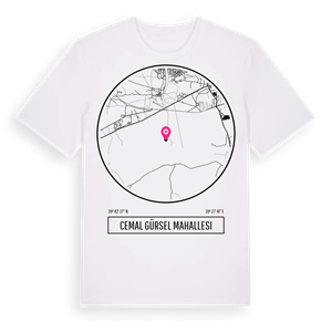 Cemal Gürsel Mahallesi t-shirt – ekologisk bomull t-shirt från Pinshirt