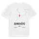 Demir Köyü karta t-shirt