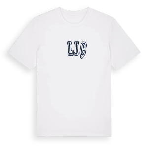 İliç college t-shirt – ekologisk bomull t-shirt från Pinshirt