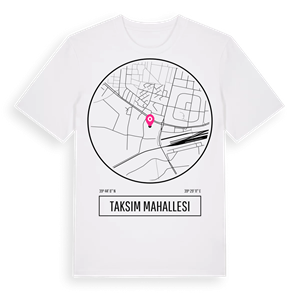 Taksim Mahallesi t-shirt – ekologisk bomull t-shirt från Pinshirt