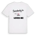 Någon i Üzümlü älskar mig t-shirt