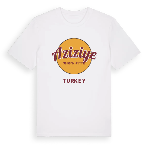 Aziziye cirkel t-shirt – ekologisk bomull t-shirt från Pinshirt