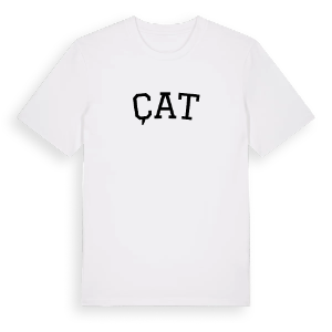 Çat böjd t-shirt – ekologisk bomull t-shirt från Pinshirt