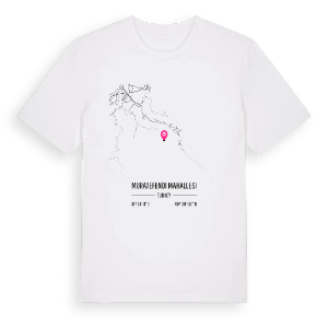 Muratefendi Mahallesi karta t-shirt – ekologisk bomull t-shirt från Pinshirt