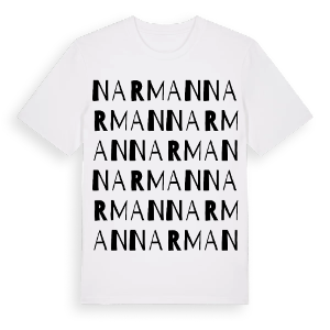 Narman ordlek t-shirt – ekologisk bomull t-shirt från Pinshirt
