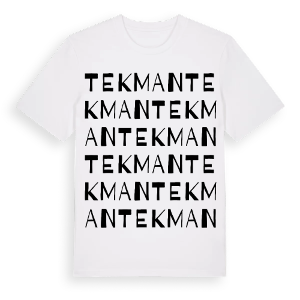 Tekman ordlek t-shirt – ekologisk bomull t-shirt från Pinshirt
