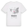 Üniversite karta t-shirt