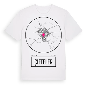 Çifteler t-shirt – ekologisk bomull t-shirt från Pinshirt