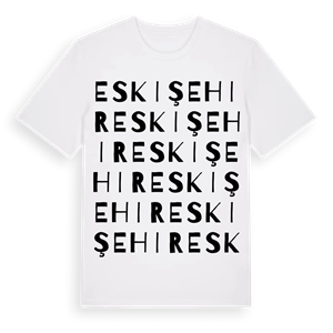Eskişehir ordlek t-shirt – ekologisk bomull t-shirt från Pinshirt