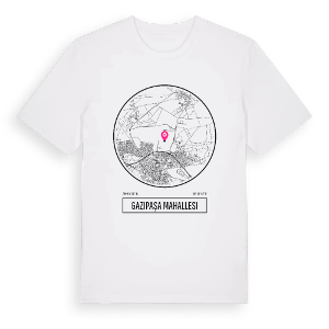 Gazipaşa Mahallesi t-shirt – ekologisk bomull t-shirt från Pinshirt