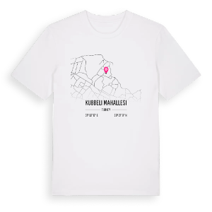 Kubbeli Mahallesi karta t-shirt – ekologisk bomull t-shirt från Pinshirt