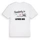 Någon i Satılmışoğlu Mahallesi älskar mig t-shirt
