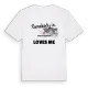 Någon i Sazova Mahallesi älskar mig t-shirt
