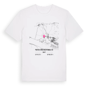Yukarı Söğütönü Mahallesi karta t-shirt – ekologisk bomull t-shirt från Pinshirt