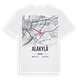 Alakylä karta t-shirt