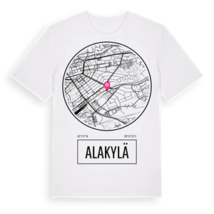 Alakylä t-shirt – ekologisk bomull t-shirt från Pinshirt