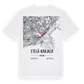 Etelä-Karjala karta t-shirt