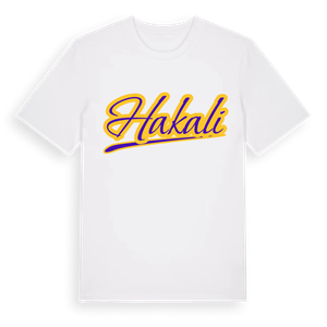 Hakali baseball t-shirt – ekologisk bomull t-shirt från Pinshirt
