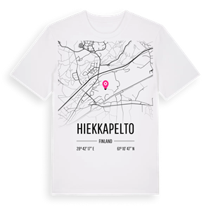 Hiekkapelto karta t-shirt – ekologisk bomull t-shirt från Pinshirt