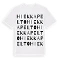 Hiekkapelto ordlek t-shirt