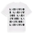 Karhuvuori ordlek t-shirt