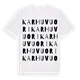 Karhuvuori ordlek t-shirt