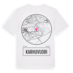 Karhuvuori t-shirt – ekologisk bomull t-shirt från Pinshirt
