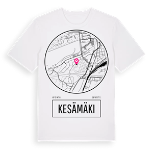 Kesämäki t-shirt – ekologisk bomull t-shirt från Pinshirt