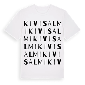 Kivisalmi ordlek t-shirt – ekologisk bomull t-shirt från Pinshirt