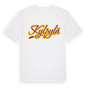 Kylpylä baseball t-shirt – ekologisk bomull t-shirt från Pinshirt